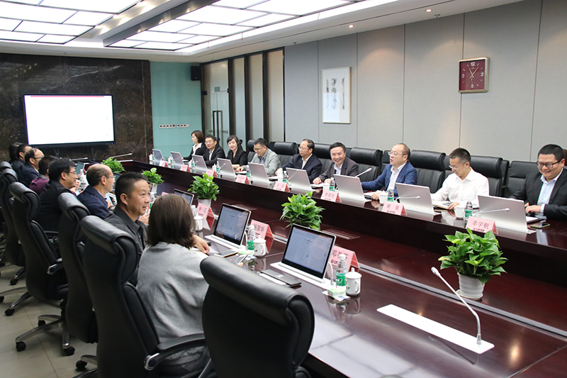 江川區(qū)區(qū)委副書記、代理區(qū)長常成蒞臨川威集團(tuán)考察交流(圖4)