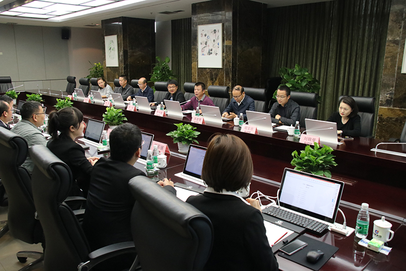 江川區(qū)區(qū)委副書記、代理區(qū)長常成蒞臨川威集團(tuán)考察交流(圖5)