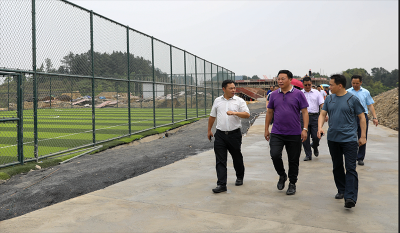 重慶市體育局副局長楊貴山率隊(duì)到川威集團(tuán)連界基地調(diào)研