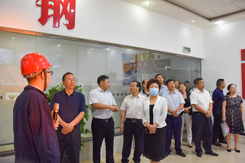 內(nèi)江市人大常委會(huì)辦公室到訪川威集團(tuán)(圖2)