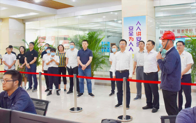 省委第十一巡視組來川威集團連界基地調(diào)研