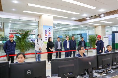 中鐵大橋局集團(tuán)到川威連界基地調(diào)研