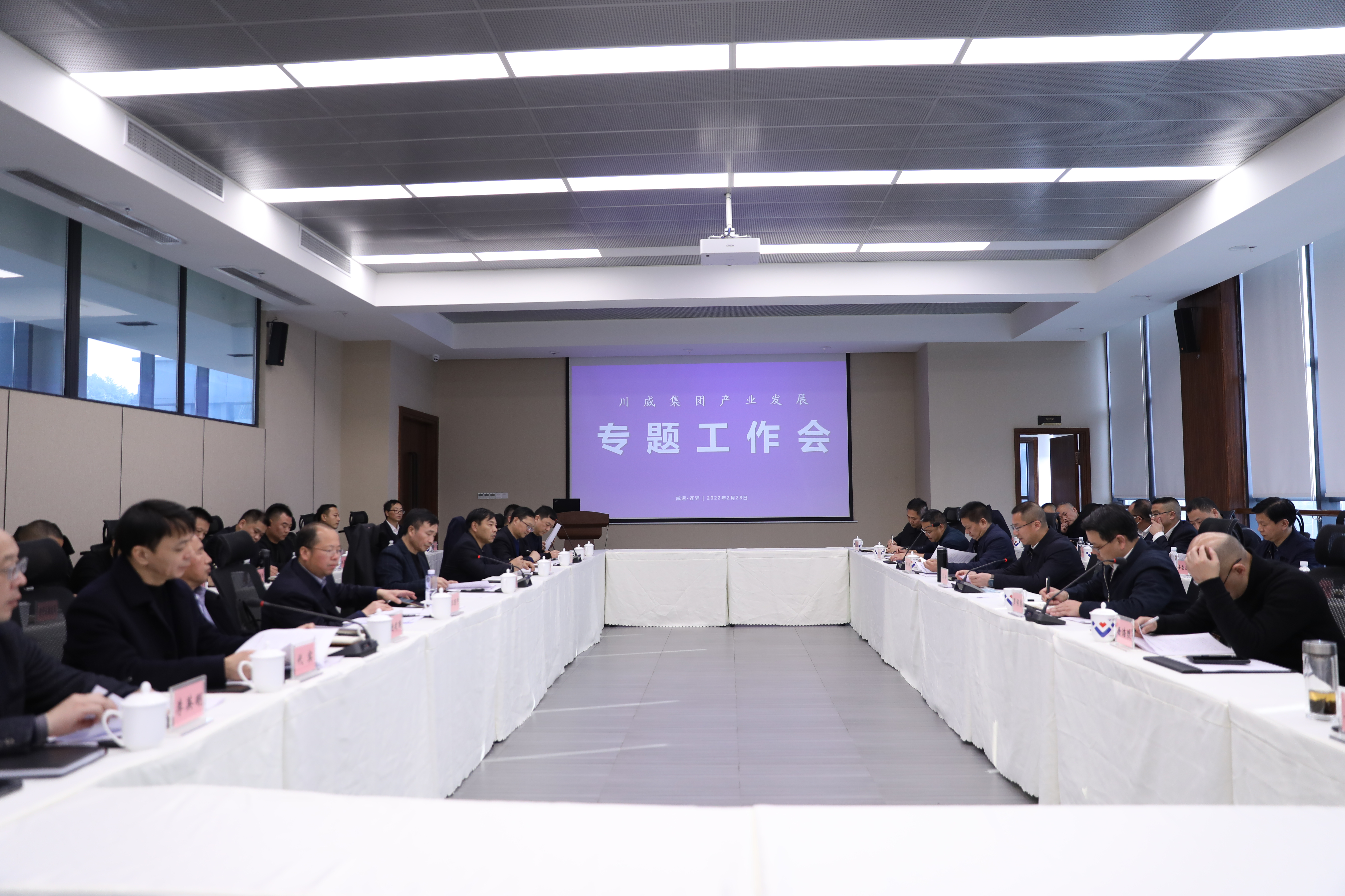 威遠(yuǎn)縣·川威集團(tuán)召開(kāi)產(chǎn)業(yè)發(fā)展專(zhuān)題工作會(huì)(圖4) 威遠(yuǎn)縣·川威集團(tuán)召開(kāi)產(chǎn)業(yè)發(fā)展專(zhuān)題工作會(huì)(圖4)