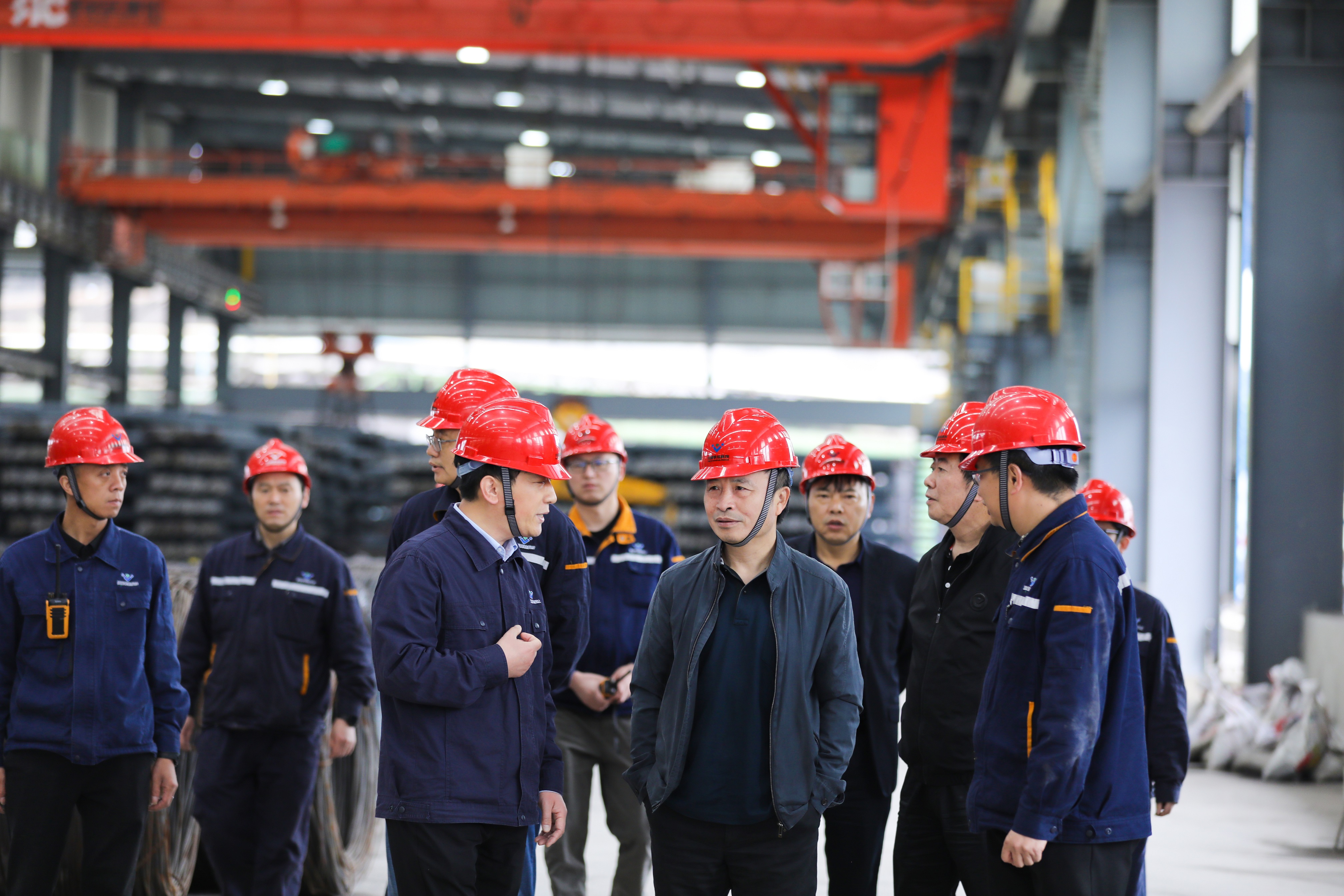 勞動(dòng)最光榮！川威集團(tuán)董事長(zhǎng)王勁一行“五一”勞動(dòng)節(jié)視察連界區(qū)域重點(diǎn)項(xiàng)目(圖5)