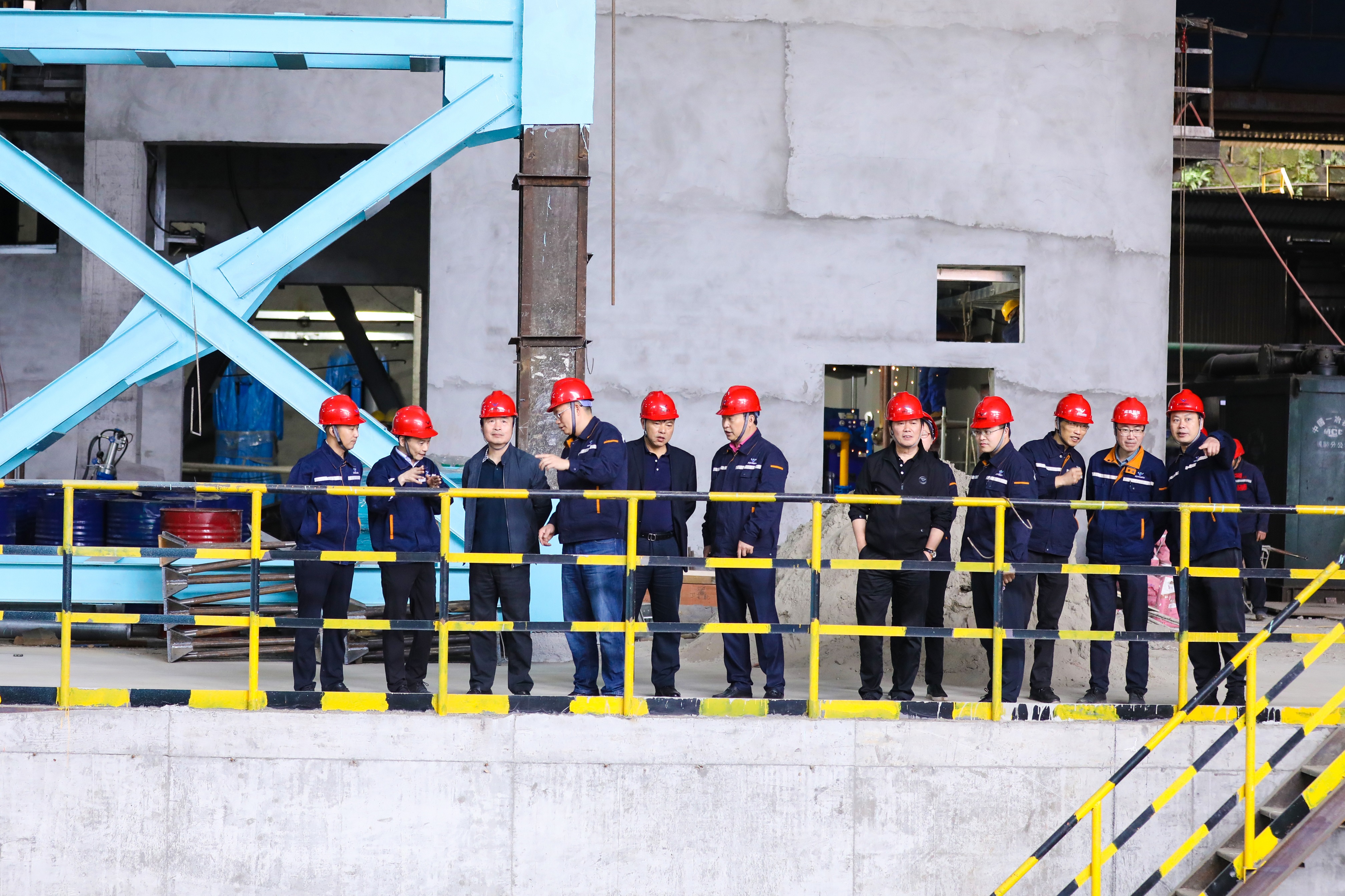 勞動(dòng)最光榮！川威集團(tuán)董事長(zhǎng)王勁一行“五一”勞動(dòng)節(jié)視察連界區(qū)域重點(diǎn)項(xiàng)目(圖7)