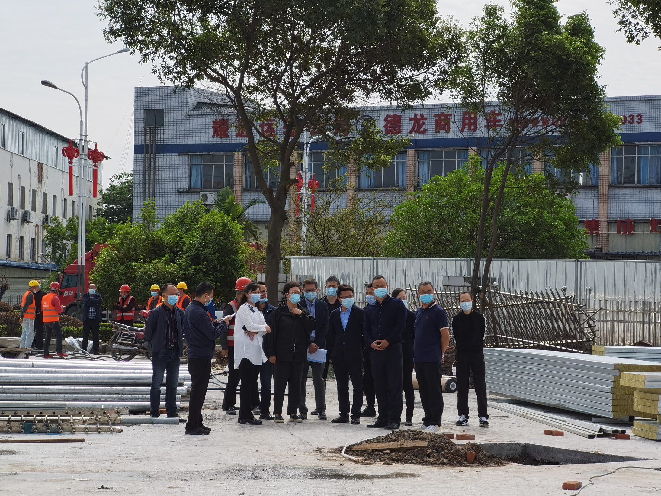 “很好，大家辛苦了” ——內(nèi)江市委書(shū)記鄭莉調(diào)研隆昌方艙醫(yī)院