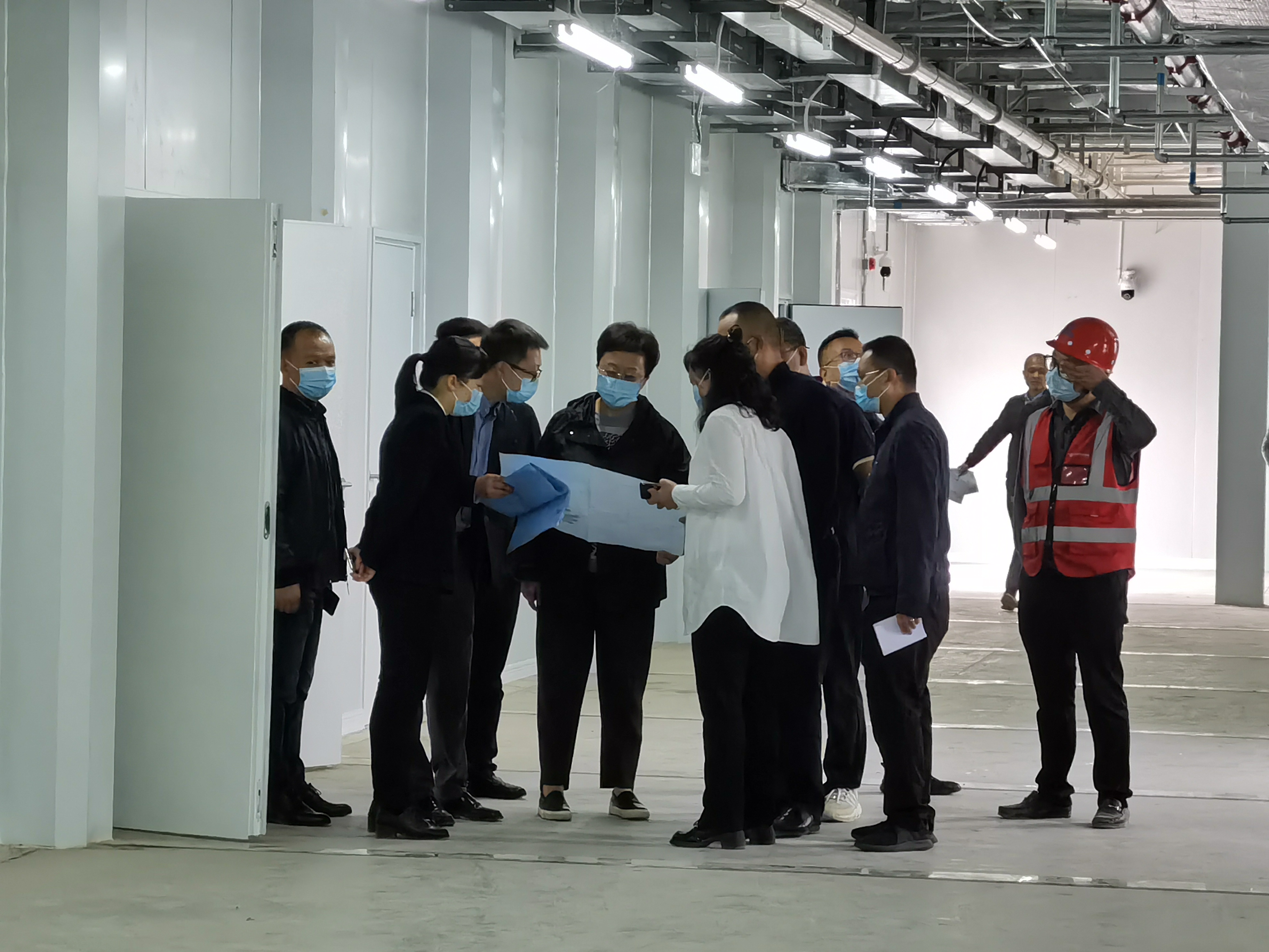 “很好，大家辛苦了” ——內(nèi)江市委書記鄭莉調(diào)研隆昌方艙醫(yī)院(圖3)