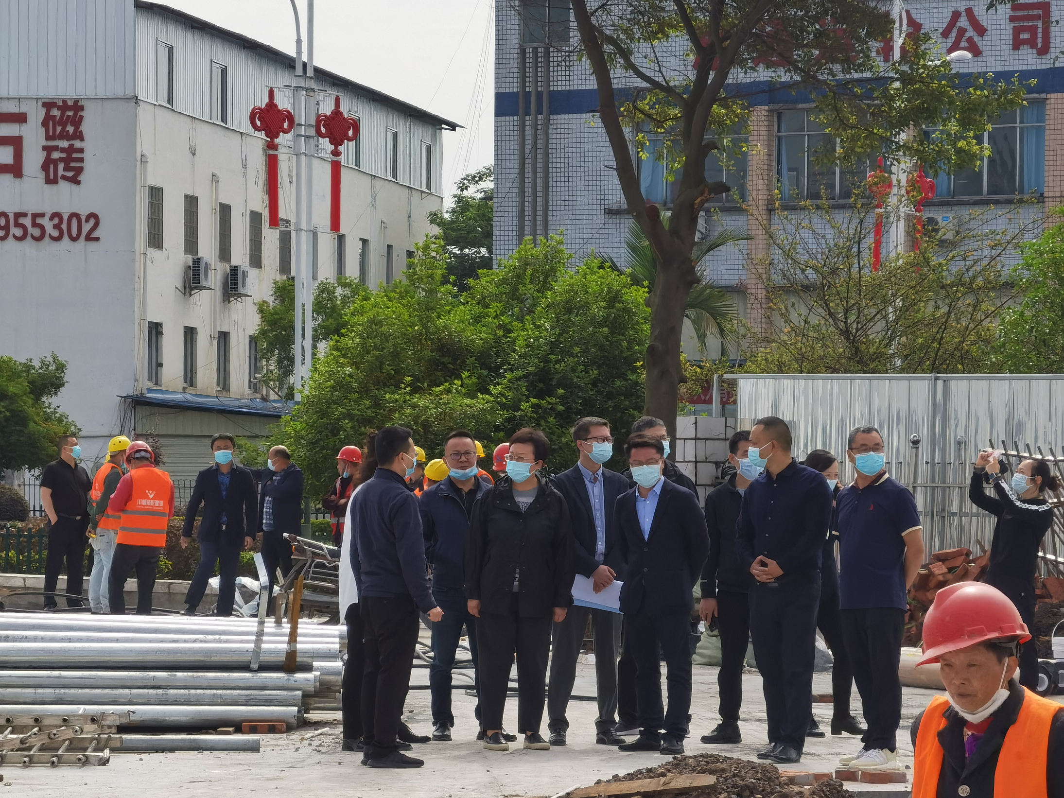 “很好，大家辛苦了” ——內(nèi)江市委書記鄭莉調(diào)研隆昌方艙醫(yī)院(圖4)