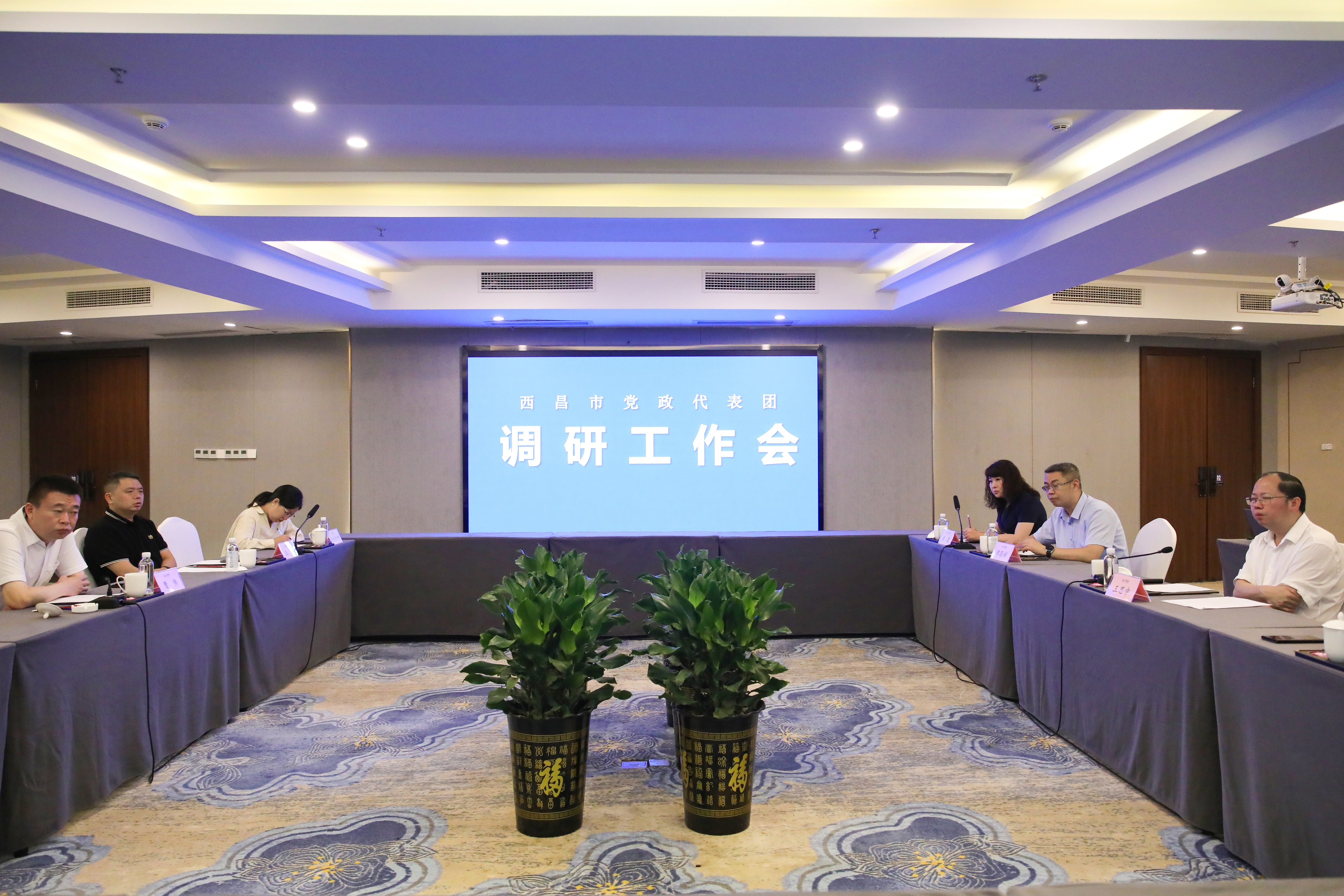 西昌市黨政代表團一行來訪川威連界基地考察調研(圖5) 西昌市黨政代表團一行來訪川威連界基地考察調研(圖5)