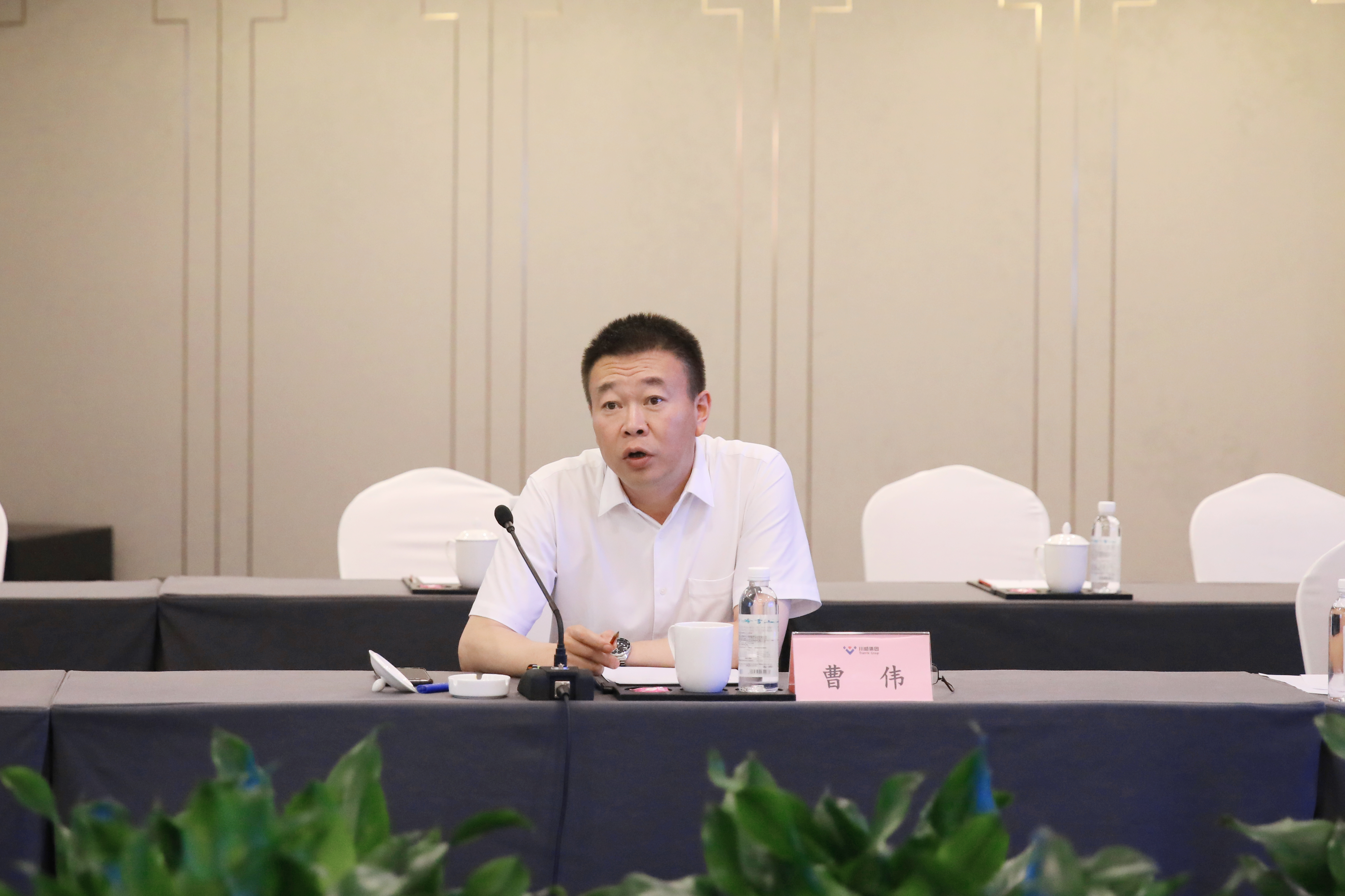 西昌市黨政代表團一行來訪川威連界基地考察調研(圖9) 西昌市黨政代表團一行來訪川威連界基地考察調研(圖9)