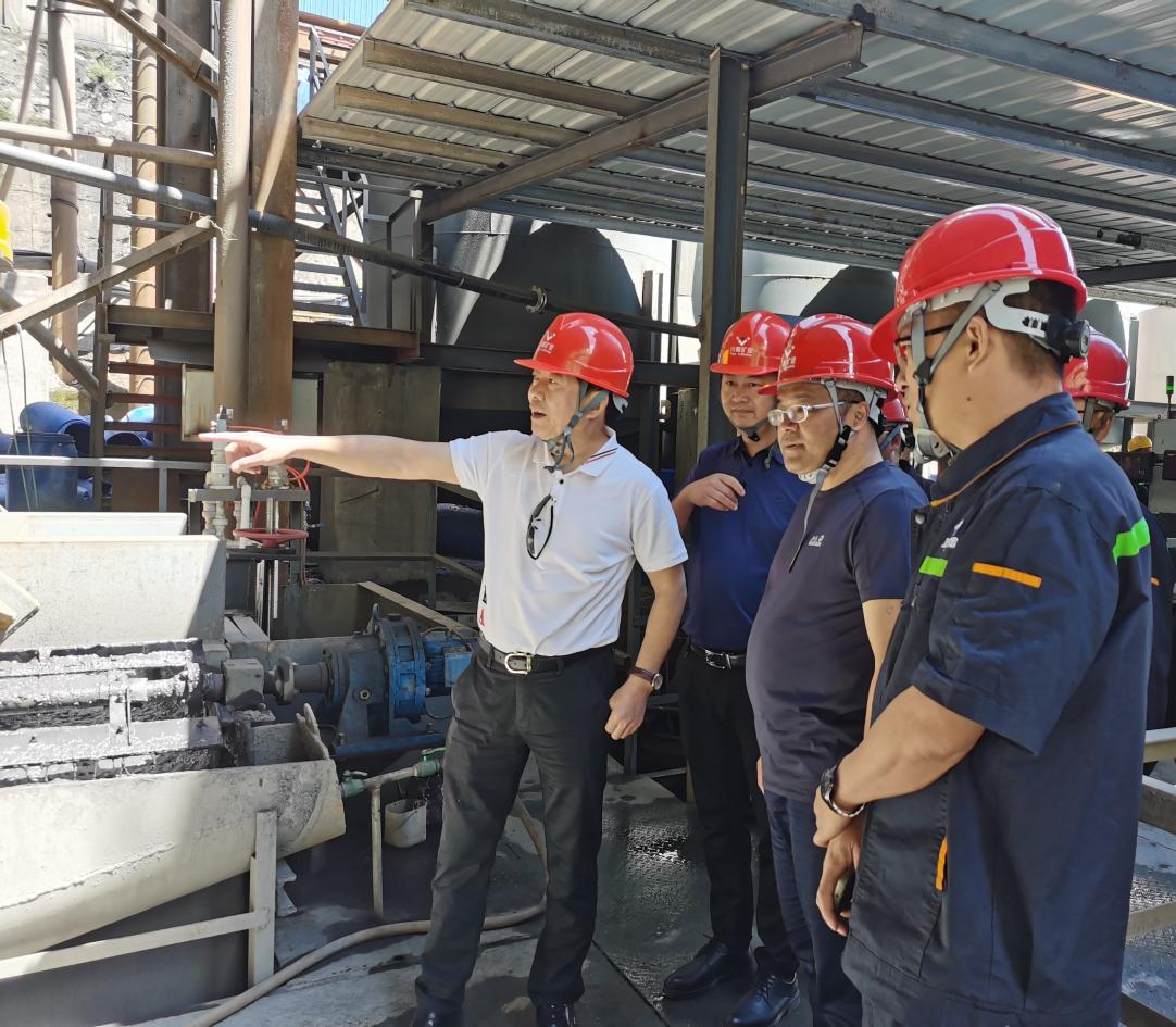 會理市市委書記陳方勇蒞臨礦業(yè)總公司白草礦區(qū)走訪調(diào)研(圖2)