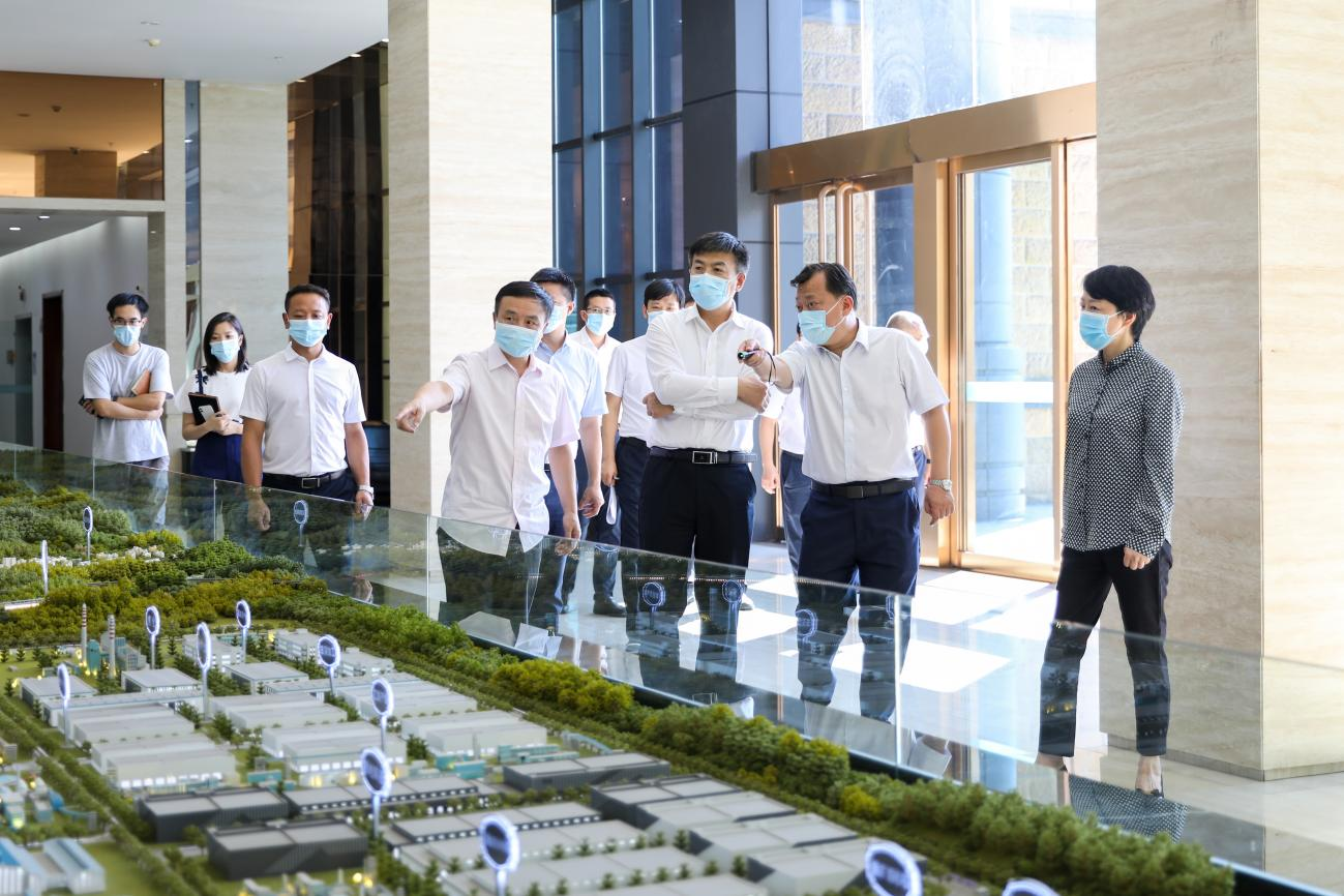 省委常委、組織部部長于立軍一行到川威連界基地調(diào)研