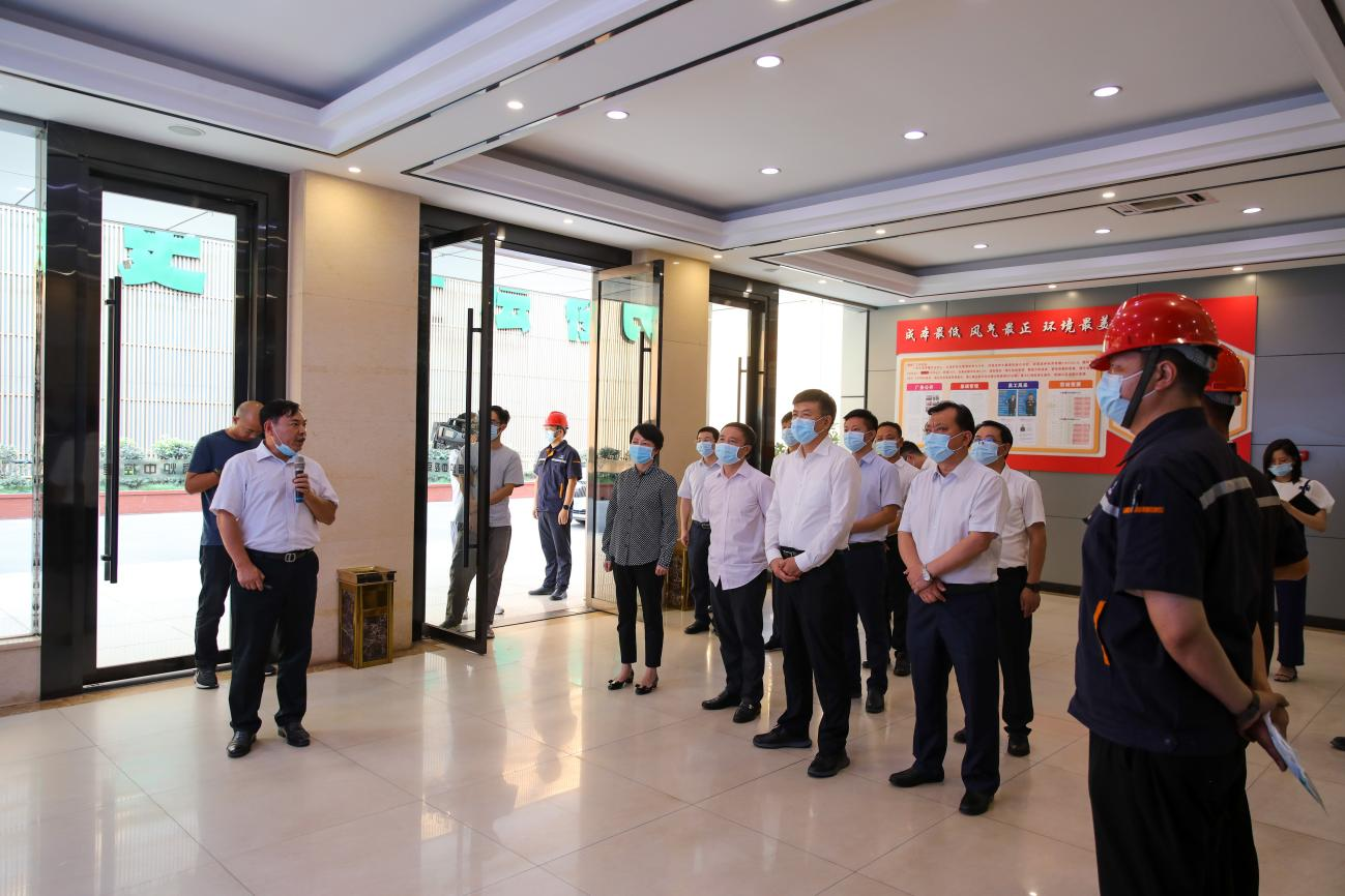 省委常委、組織部部長(zhǎng)于立軍一行到川威連界基地調(diào)研(圖2)