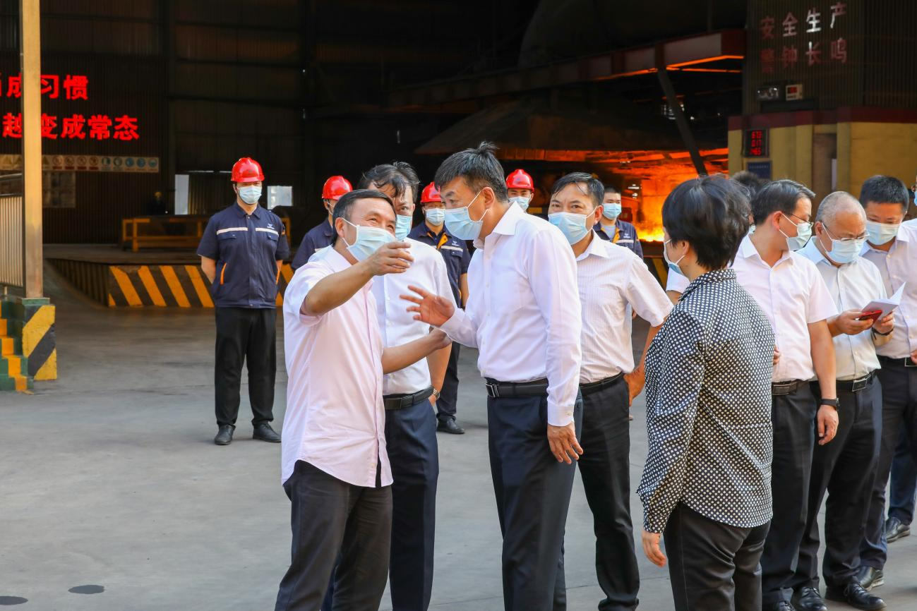 省委常委、組織部部長(zhǎng)于立軍一行到川威連界基地調(diào)研(圖4)