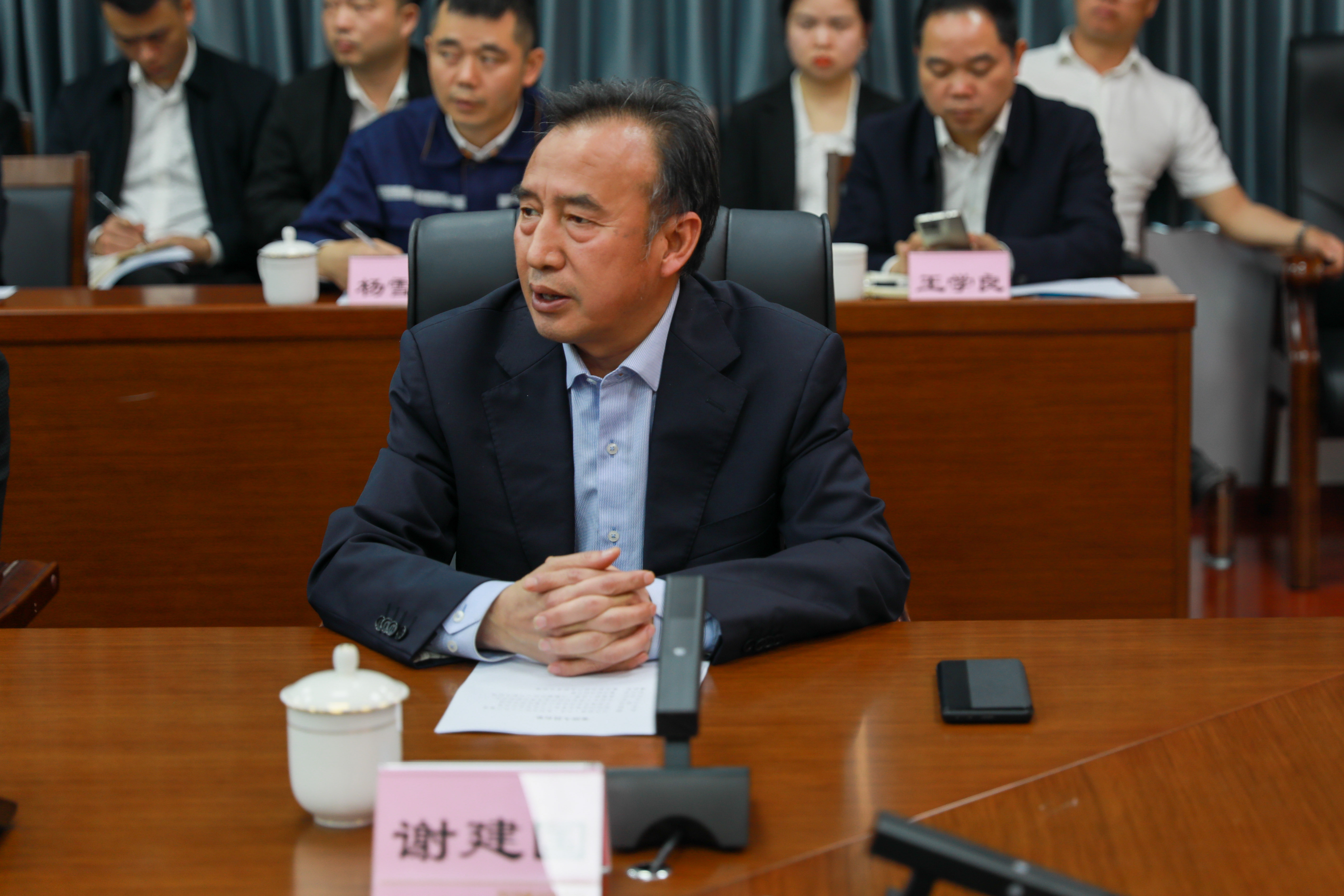 政企聯(lián)動(dòng)  協(xié)同發(fā)展——遠(yuǎn)洋能源·上海漢興·中投到川威考察交流(圖5)