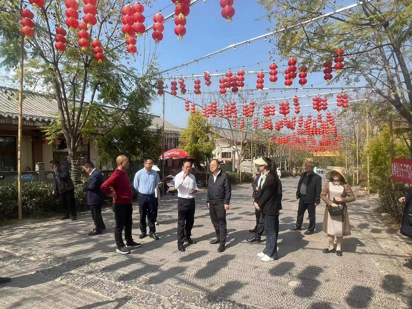 省審計(jì)廳陶志偉廳長(zhǎng)一行赴大石板鄉(xiāng)村振興項(xiàng)目調(diào)研(圖2)