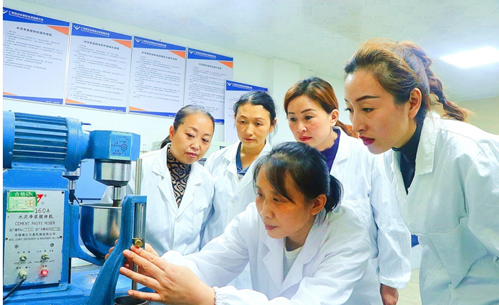 質(zhì)檢大閱兵  星光再閃耀 ——星船城在“2023年‘美諾福杯’全國大對比及水泥質(zhì)檢員（物理）技能競賽”中創(chuàng)造佳績(圖4)