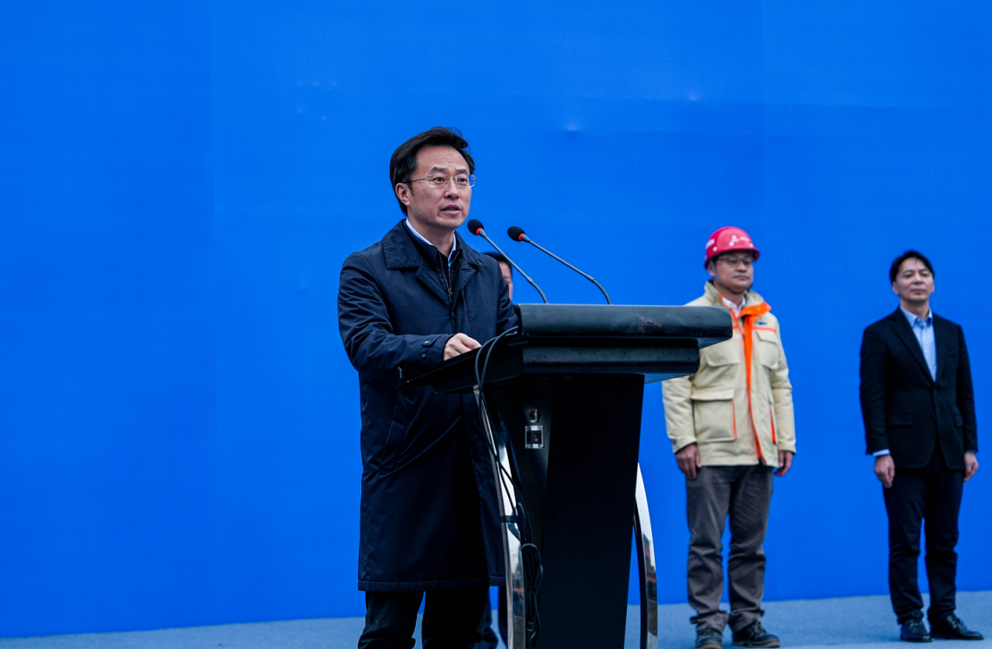 川威集團(tuán)、中冶賽迪集團(tuán)氫基豎爐冶煉釩鈦磁鐵礦中試示范項(xiàng)目簽約暨開工儀式順利舉行(圖3)