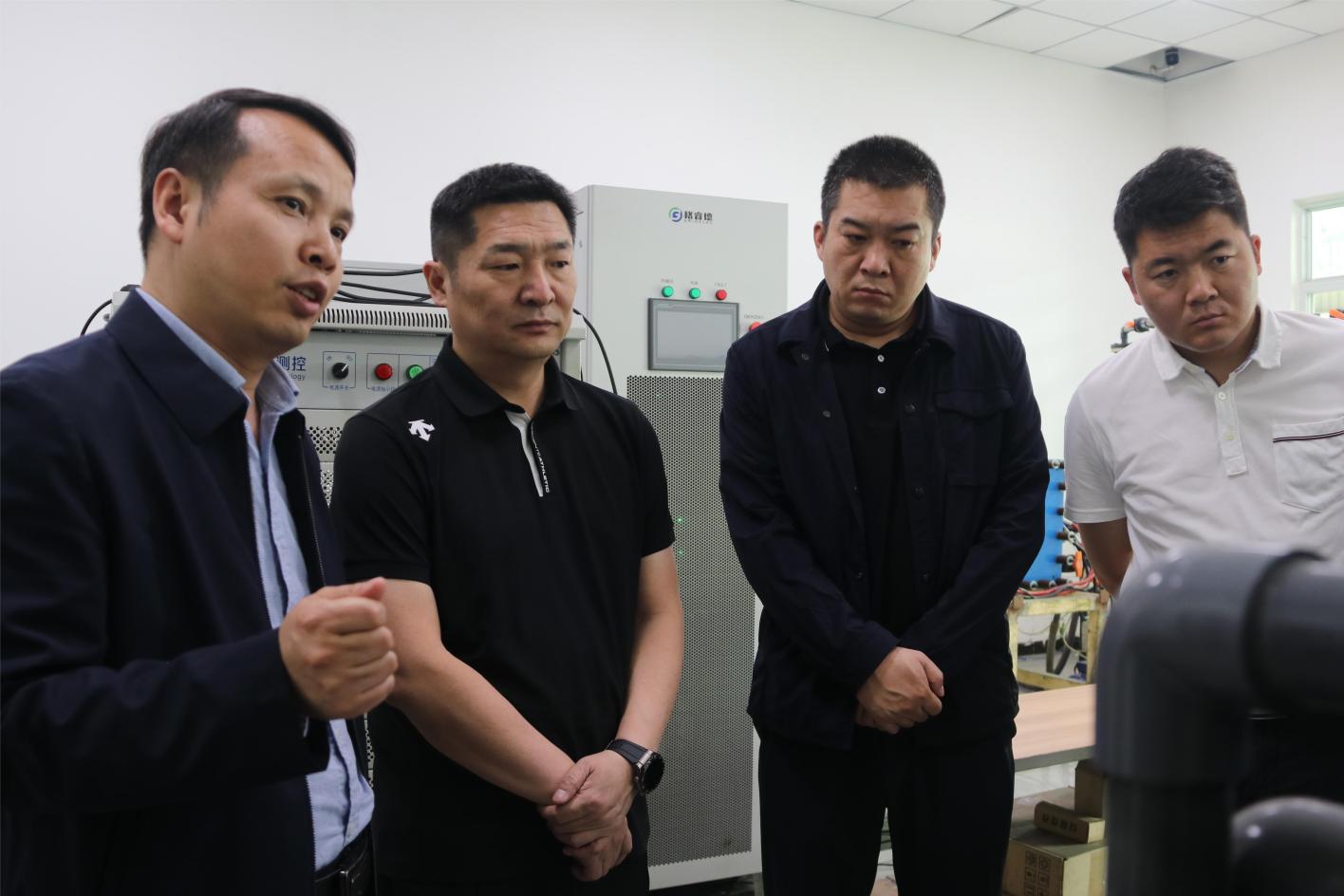 攀枝花市仁和區(qū)到訪川威考察交流