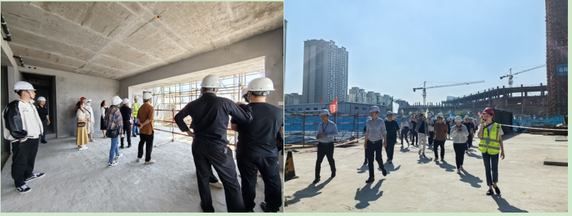 業(yè)主說好才是真的好！——眾欣森林開展工地開放日活動(圖2)