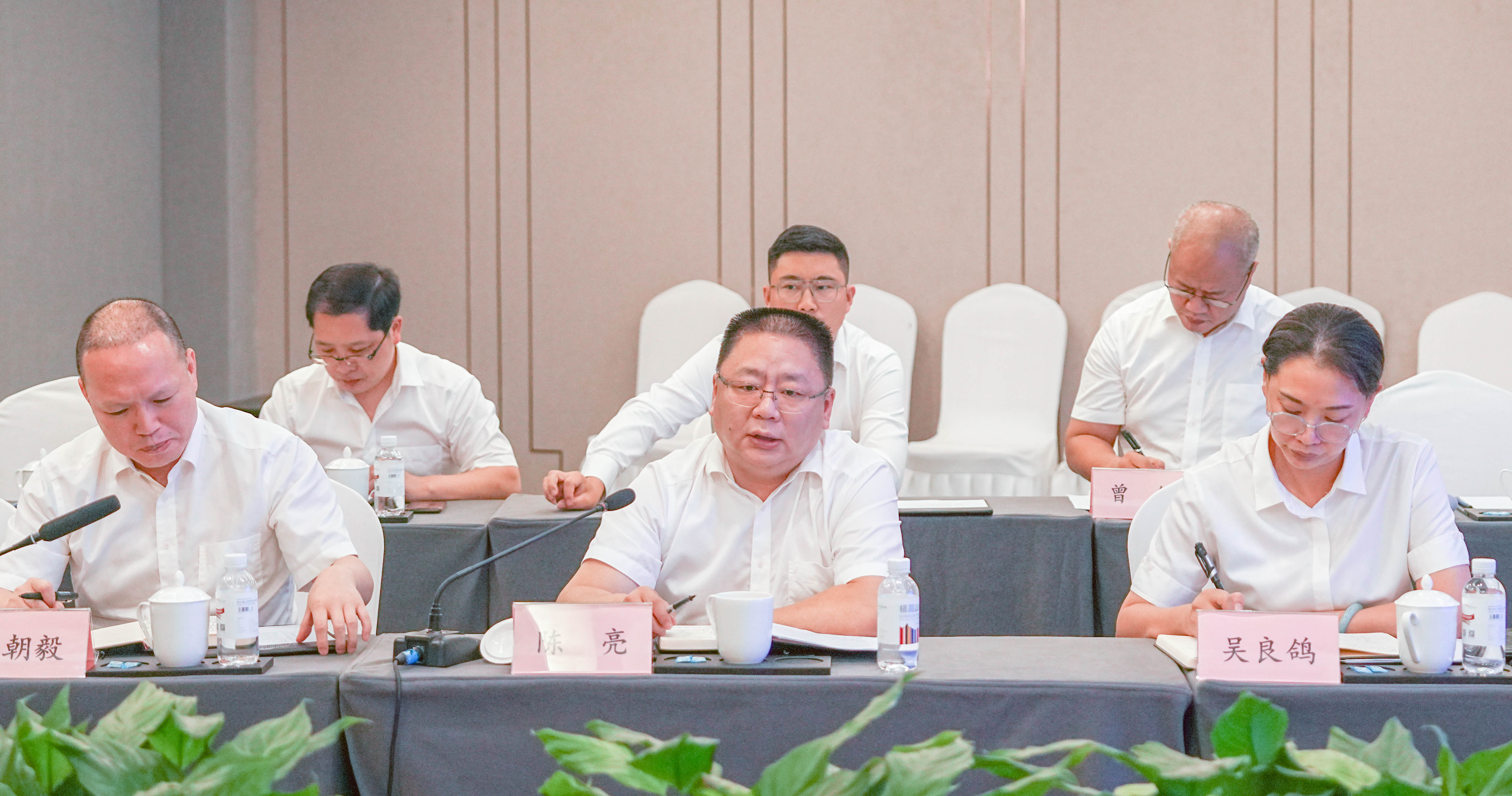 兩江控股集團(tuán)(城投集團(tuán))到訪川威交流洽談(圖3) 兩江控股集團(tuán)(城投集團(tuán))到訪川威交流洽談(圖3)