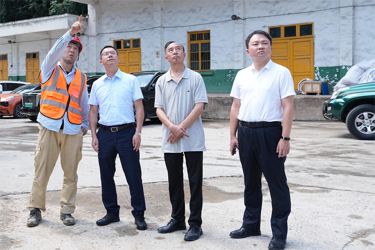 威遠(yuǎn)縣委書記蘭徐一行蒞臨川威連界基地考察調(diào)研(圖2)