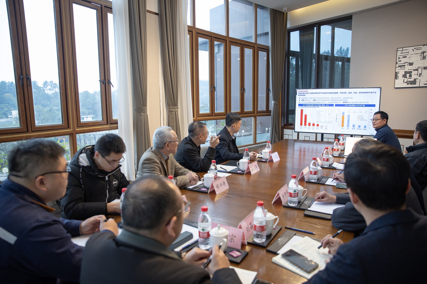 中鋼協(xié)駱鐵軍副會長一行到訪川威集團(tuán)(圖4)