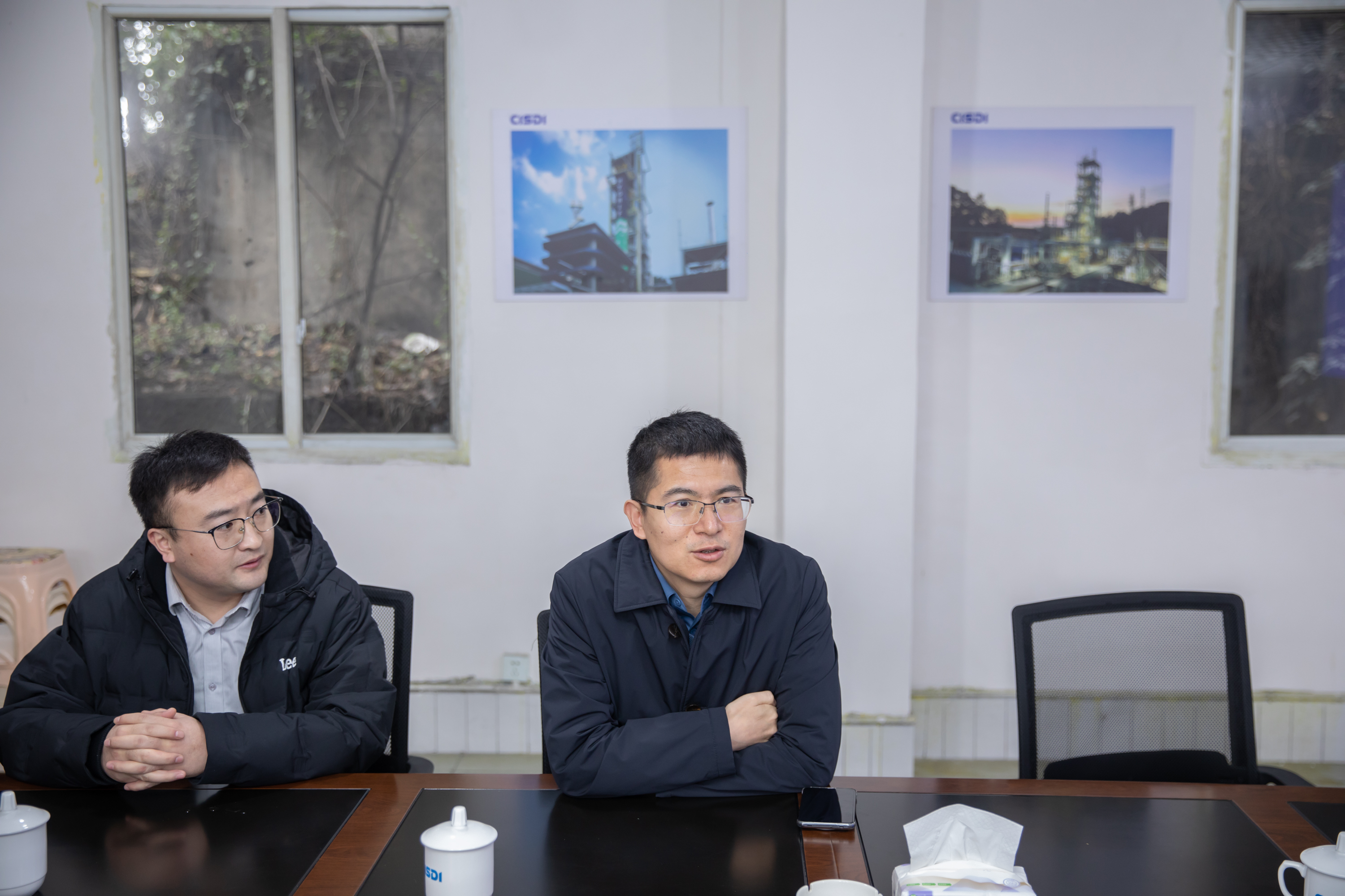 工信部原材料司鋼鐵處副處長張緒武一行到川威連界基地調(diào)研(圖4)