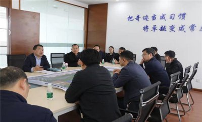 內(nèi)江市市中區(qū)區(qū)委書記馬炬一行蒞臨通宇物流渤商公司視察指導(dǎo)工作