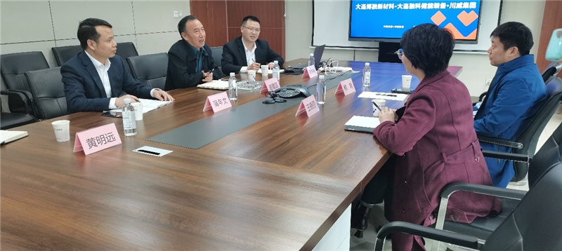 大連博融新材料公司、融科儲能公司蒞臨川威集團共同探討釩電池產(chǎn)業(yè)合作(圖2)