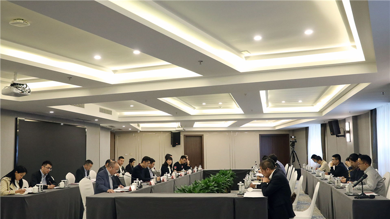 內(nèi)江市市長(zhǎng)鄭莉一行到川威集團(tuán)座談交流(圖1) 內(nèi)江市市長(zhǎng)鄭莉一行到川威集團(tuán)座談交流(圖1)