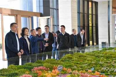 重慶輪船集團到川威連界基地調(diào)研