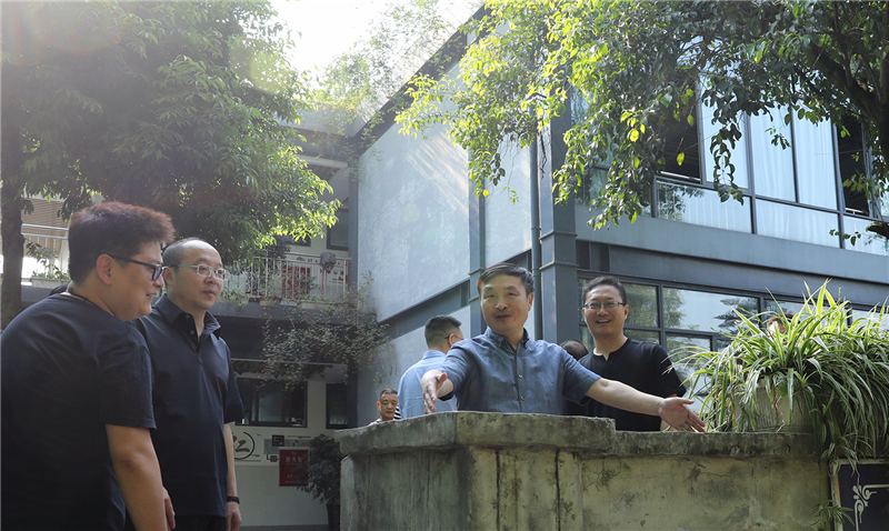 川威集團(tuán)董事長王勁一行 “五一”勞動節(jié)視察連界區(qū)域重點項目(圖6)