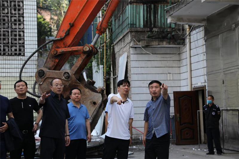 川威集團(tuán)董事長王勁一行 “五一”勞動節(jié)視察連界區(qū)域重點項目(圖7)