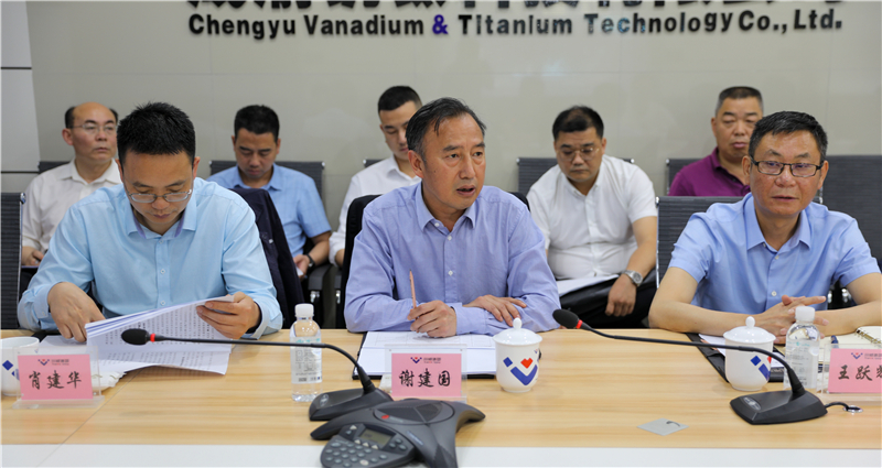 省脫化辦去產(chǎn)能“回頭看”檢查組到川威連界基地核查(圖4)