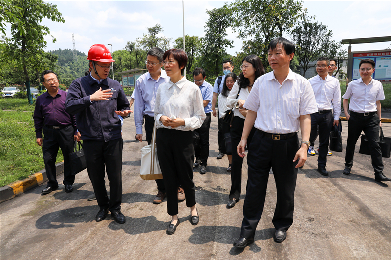 人民銀行成都分行副行長(zhǎng)王江渝一行到川威調(diào)研(圖1) 人民銀行成都分行副行長(zhǎng)王江渝一行到川威調(diào)研(圖1)