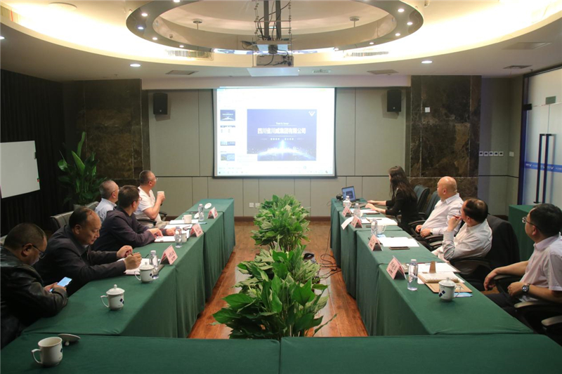 西藏自治區(qū)昌都市市委常委、常務(wù)副市長梅方權(quán)一行蒞臨川威考察交流(圖1)