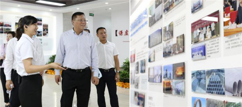 康寧大中華區(qū)總裁兼總經(jīng)理李放一行來川威參觀考察(圖2) 康寧大中華區(qū)總裁兼總經(jīng)理李放一行來川威參觀考察(圖2)