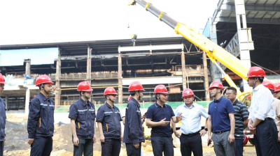 國慶佳節(jié)！川威集團(tuán)董事長王勁一行深入連界區(qū)域重點(diǎn)項(xiàng)目現(xiàn)場考察